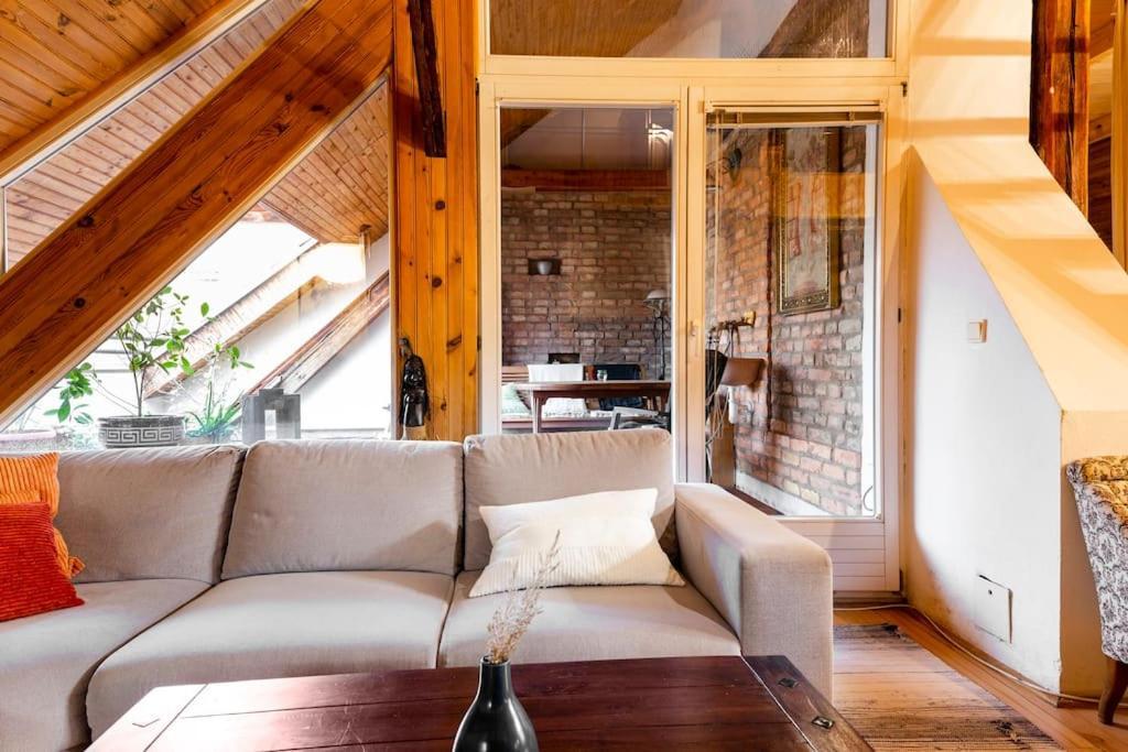 Rooftop 180M2 Loft With Private Sauna, Bratislava Exteriör bild