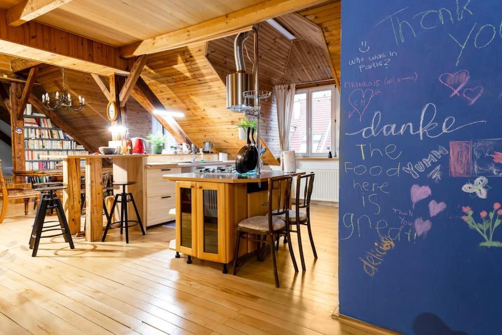 Rooftop 180M2 Loft With Private Sauna, Bratislava Exteriör bild